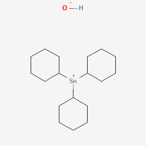 Cyhexatin structure, CAS 13121-70-5
