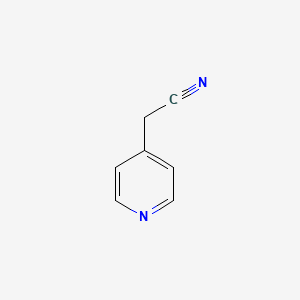 2-(Pyridin-4-yl)acetonitrile structure, CAS 13121-99-8