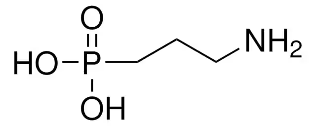 3-Aminopropylphosphonic acid structure, CAS 13138-33-5