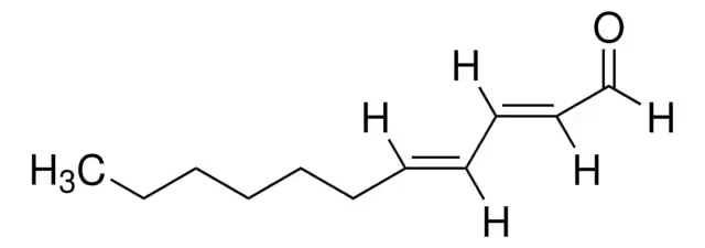 2,4-Undecadienal structure, CAS 13162-46-4