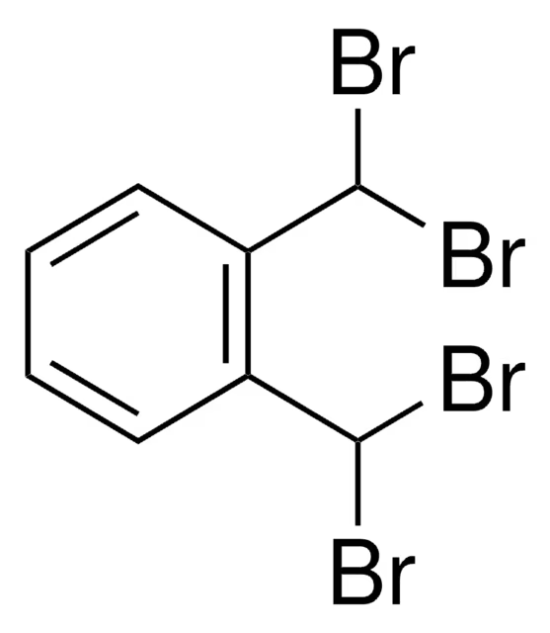 1,2-Bis(dibromomethyl)benzene structure, CAS 13209-15-9