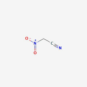 Nitroacetonitrile structure, CAS 13218-13-8