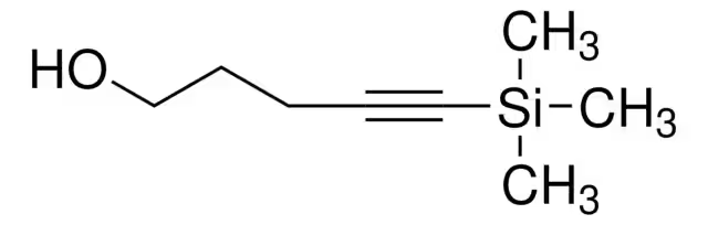 5-Trimethylsilyl-4-pentyn-1-ol structure, CAS 13224-84-5