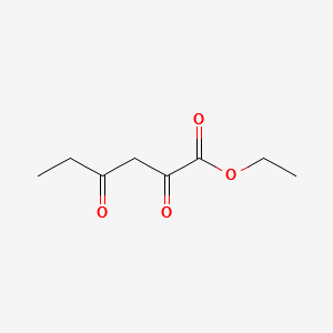 Ethyl 2,4-dioxohexanoate structure, CAS 13246-52-1