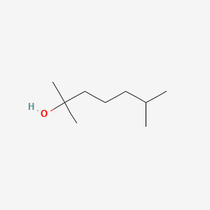 2,6-Dimethyl-2-heptanol structure, CAS 13254-34-7