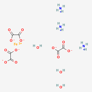 Ferric ammonium oxalate trihydrate structure, CAS 13268-42-3