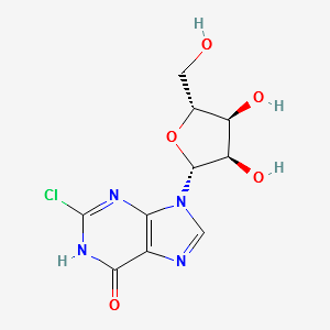 2-Chloroinosine structure, CAS 13276-43-2