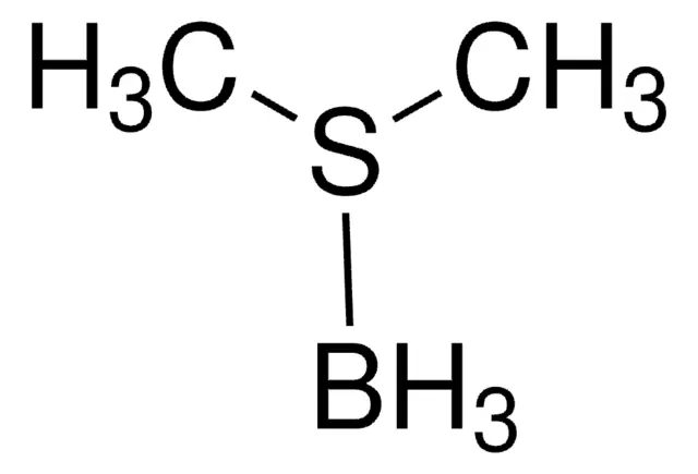 Borane-methyl sulfide complex structure, CAS 13292-87-0