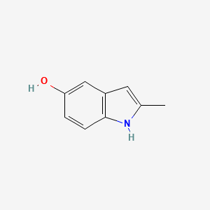 5-Hydroxy-2-methylindole structure, CAS 13314-85-7