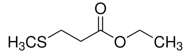Ethyl 3-methylthiopropionate structure, CAS 13327-56-5