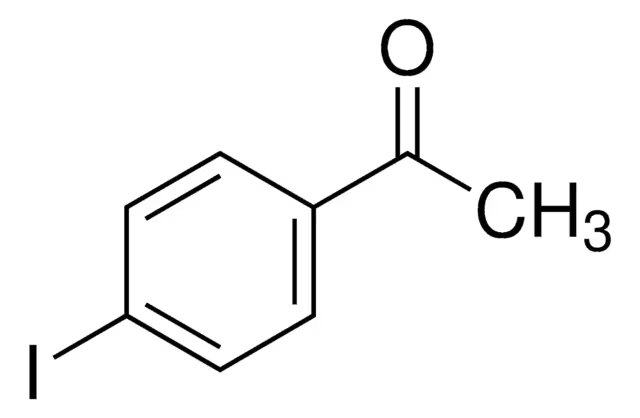 4'-Iodoacetophenone structure, CAS 13329-40-3