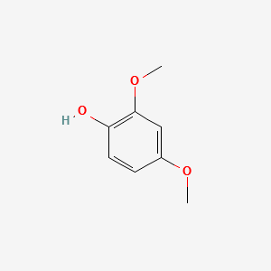 2,4-Dimethoxyphenol structure, CAS 13330-65-9