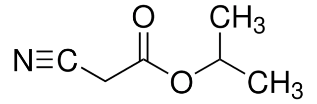 Isopropyl 2-cyanoacetate structure, CAS 13361-30-3