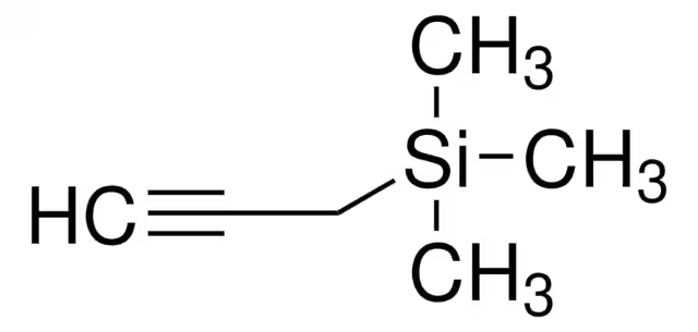 Trimethyl(propargyl)silane structure, CAS 13361-64-3
