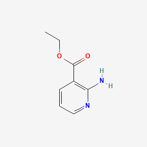 Ethyl 2-aminopyridine-3-carboxylate structure, CAS 13362-26-0