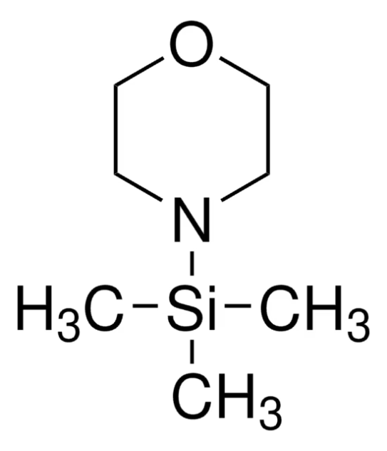 4-(Trimethylsilyl)morpholine structure, CAS 13368-42-8