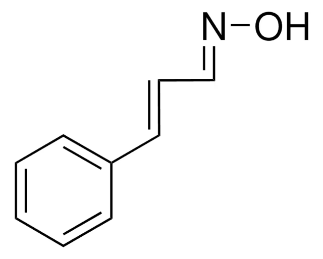 3-Phenylacrylaldehyde oxime structure, CAS 13372-81-1
