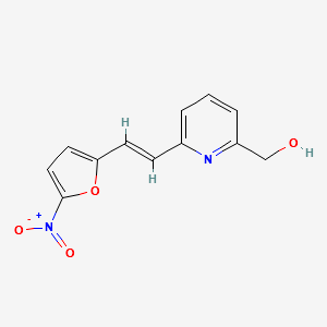Nifurpirinol structure, CAS 13411-16-0
