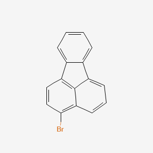 3-Bromofluoranthene structure, CAS 13438-50-1