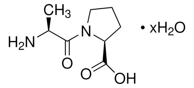 L-Alanyl-L-proline structure, CAS 13485-59-1