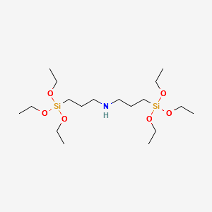 Bis[3-(triethoxysilyl)propyl]amine structure, CAS 13497-18-2