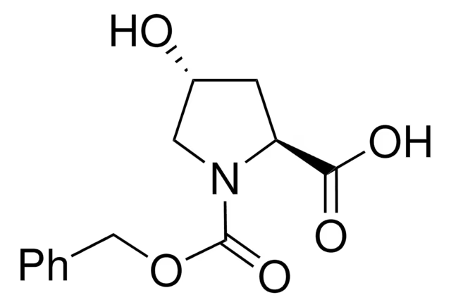 N-Cbz-Hydroxy-L-proline structure, CAS 13504-85-3