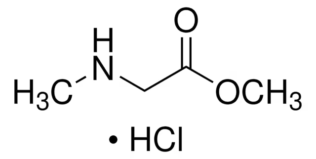 Sarcosine methyl ester hydrochloride structure, CAS 13515-93-0