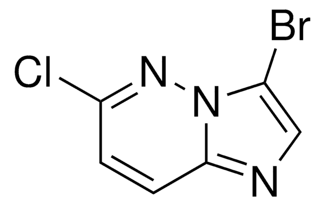 3-Bromo-6-chloroimidazo[1,2-b]pyridazine structure, CAS 13526-66-4