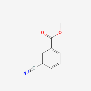 Methyl 3-cyanobenzoate structure, CAS 13531-48-1