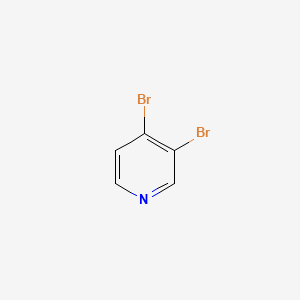 3,4-Dibromopyridine structure, CAS 13534-90-2