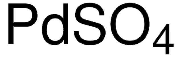 Palladium sulfate structure, CAS 13566-03-5