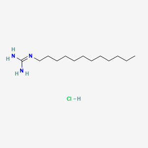Dodecylguanidine monohydrochloride structure, CAS 13590-97-1