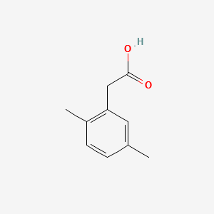 2,5-Dimethylphenylacetic acid structure, CAS 13612-34-5