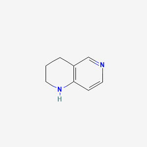 1,2,3,4-Tetrahydro-1,6-naphthyridine structure, CAS 13623-84-2