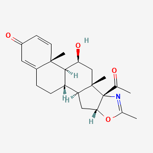 deflazacort intermediate structure, CAS 13649-88-2