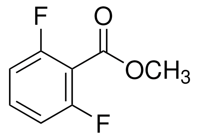 Methyl 2,6-difluorobenzoate structure, CAS 13671-00-6