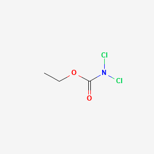N,N-Dichlorourethane structure, CAS 13698-16-3