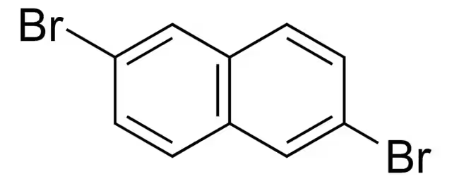 2,6-Dibromonaphthalene structure, CAS 13720-06-4