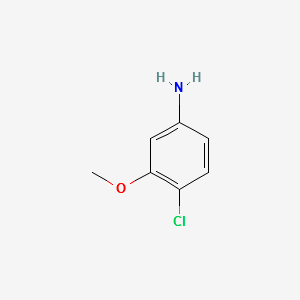 3-Methoxy-4-chloroaniline structure, CAS 13726-14-2