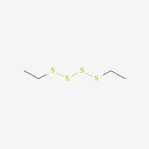 Diethyl tetrasulphide structure, CAS 13730-34-2
