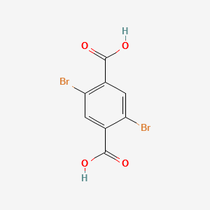 2,5-Dibromoterephthalic acid structure, CAS 13731-82-3