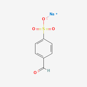 Sodium 4-formylbenzenesulfonate structure, CAS 13736-22-6