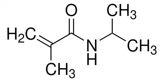 N-Isopropylmethacrylamide structure, CAS 13749-61-6