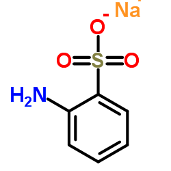 Sodium orthanilate structure, CAS 13846-13-4