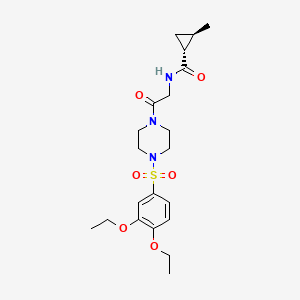 (S)-N-Cbz-Leucinenitrile structure, CAS 3589-42-2