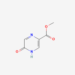 Methyl 5-hydroxypyrazine-2-carboxylate structure, CAS 13924-95-3