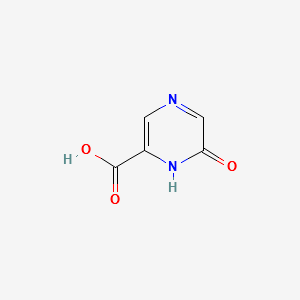 6-Oxo-1,6-dihydropyrazine-2-carboxylic acid structure, CAS 13924-99-7