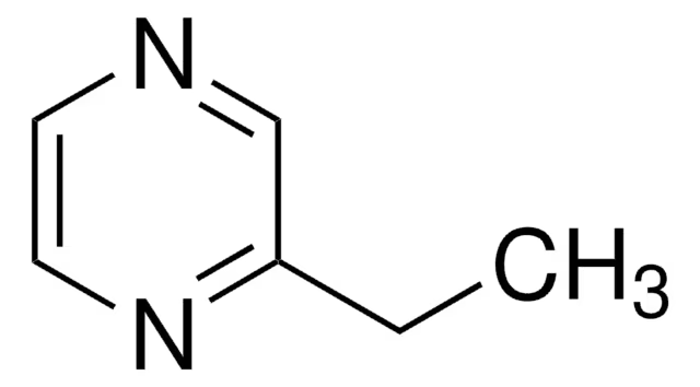 Ethylpyrazine structure, CAS 13925-00-3