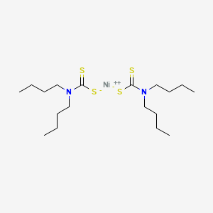 Nickel dibutyldithiocarbamate structure, CAS 13927-77-0