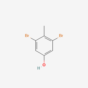 3,5-Dibromo-4-methylphenol structure, CAS 13979-81-2